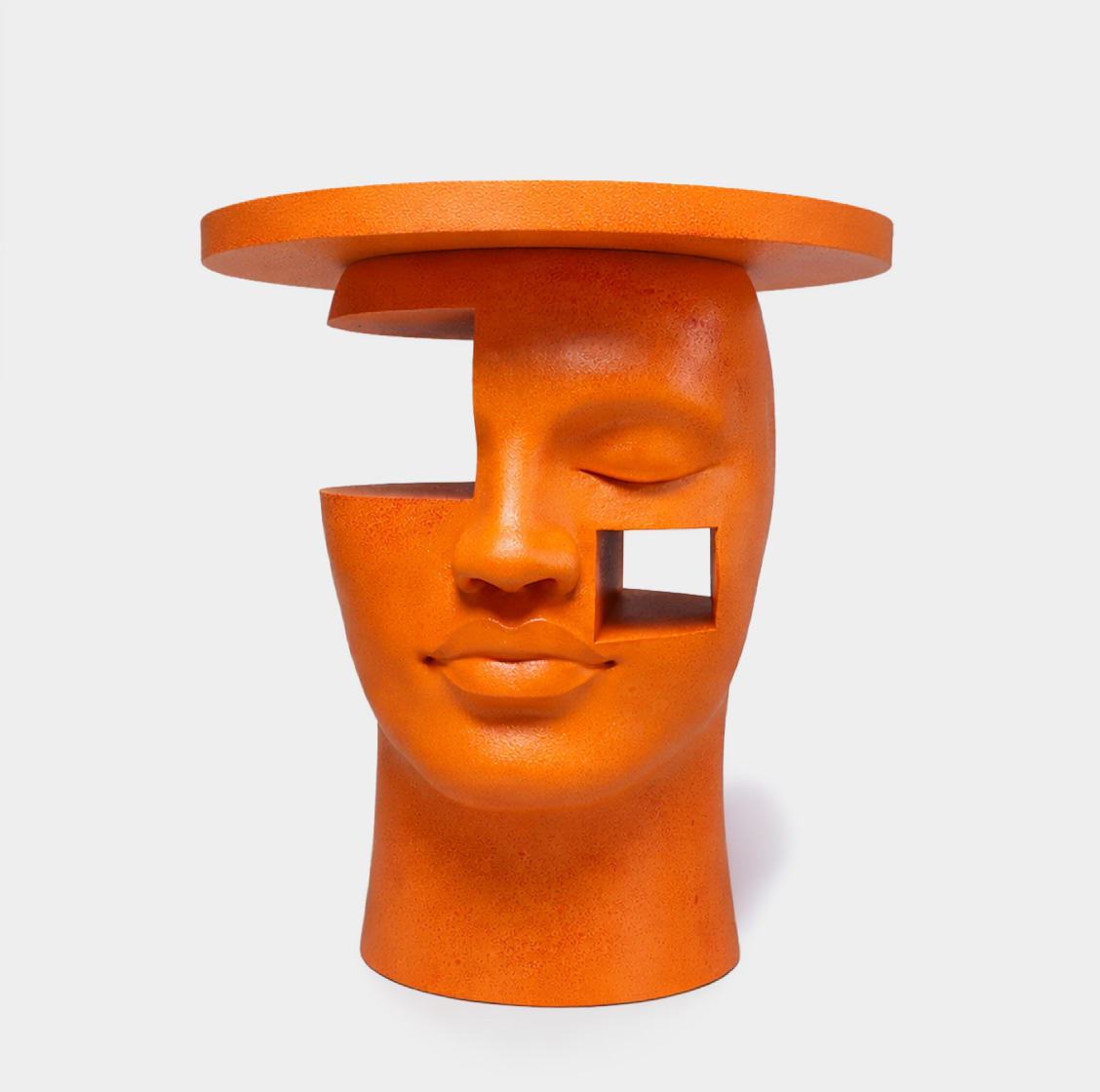 Face of a Genius (End Table)